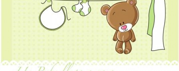 Invitación Oso Verde