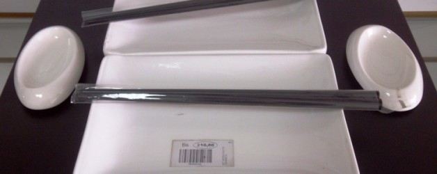 Vajilla Dueto con Palillos