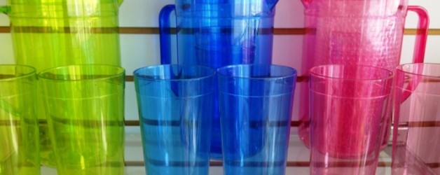Jarras y Vasos Multicolor