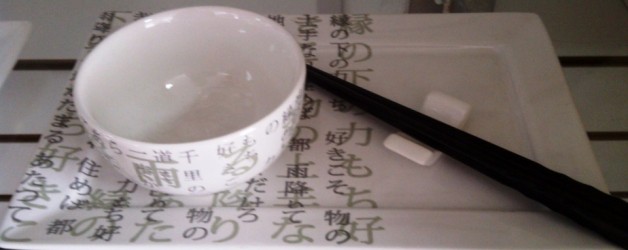 Vajilla Diseño Japonés